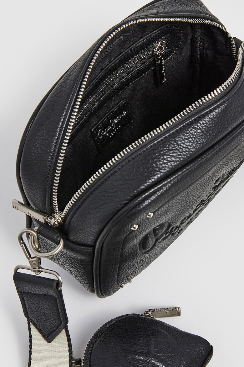 Pepe Jeans London Geanta crossbody de piele ecologica Bassy - Pled.ro