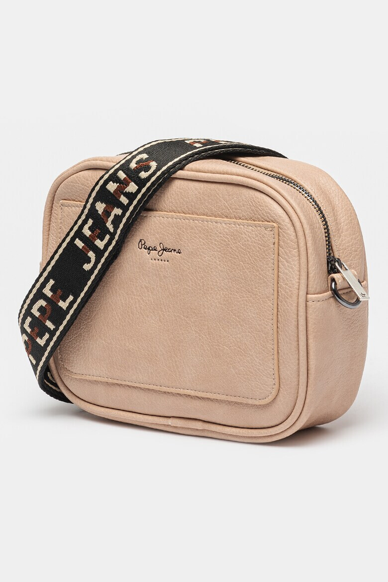 Pepe Jeans London Geanta crossbody de piele ecologica Bassy Bass - Pled.ro