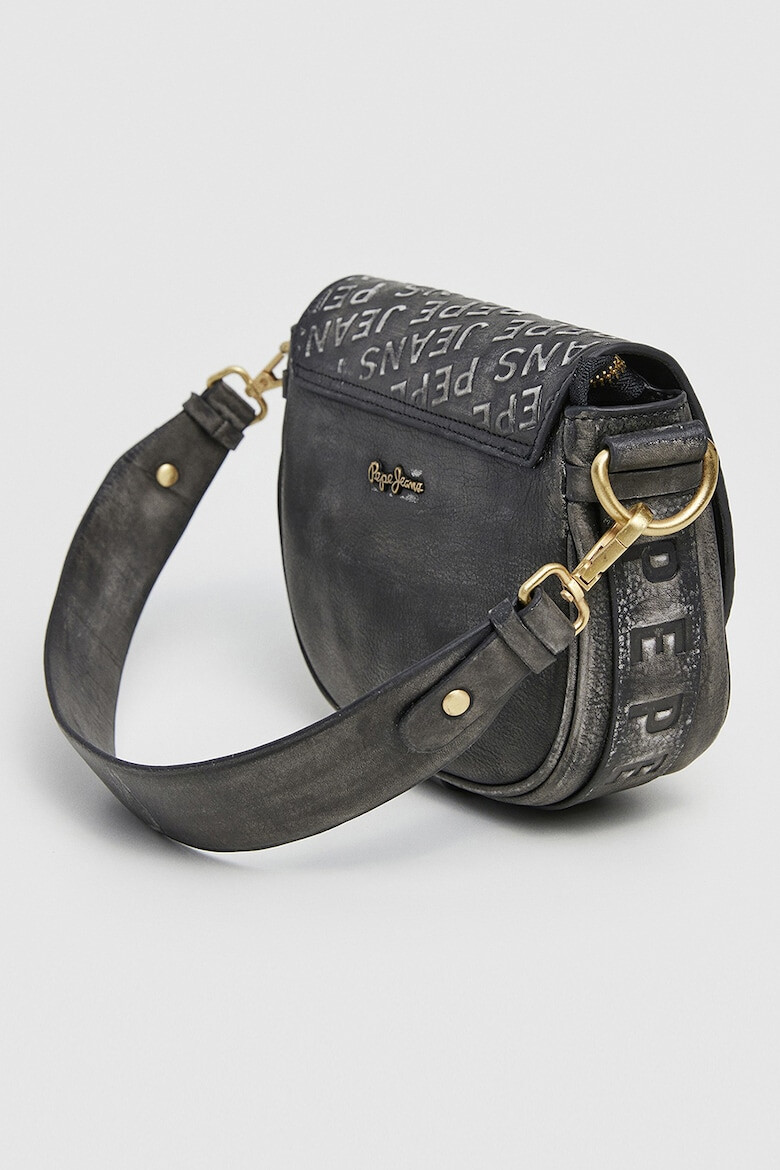 Pepe Jeans London Geanta crossbody de piele ecologica cu imprimeu logo Crisha - Pled.ro