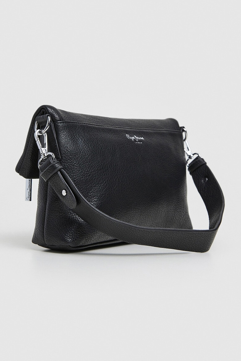 Pepe Jeans London Geanta crossbody de piele ecologica cu logo in relief Joanna - Pled.ro