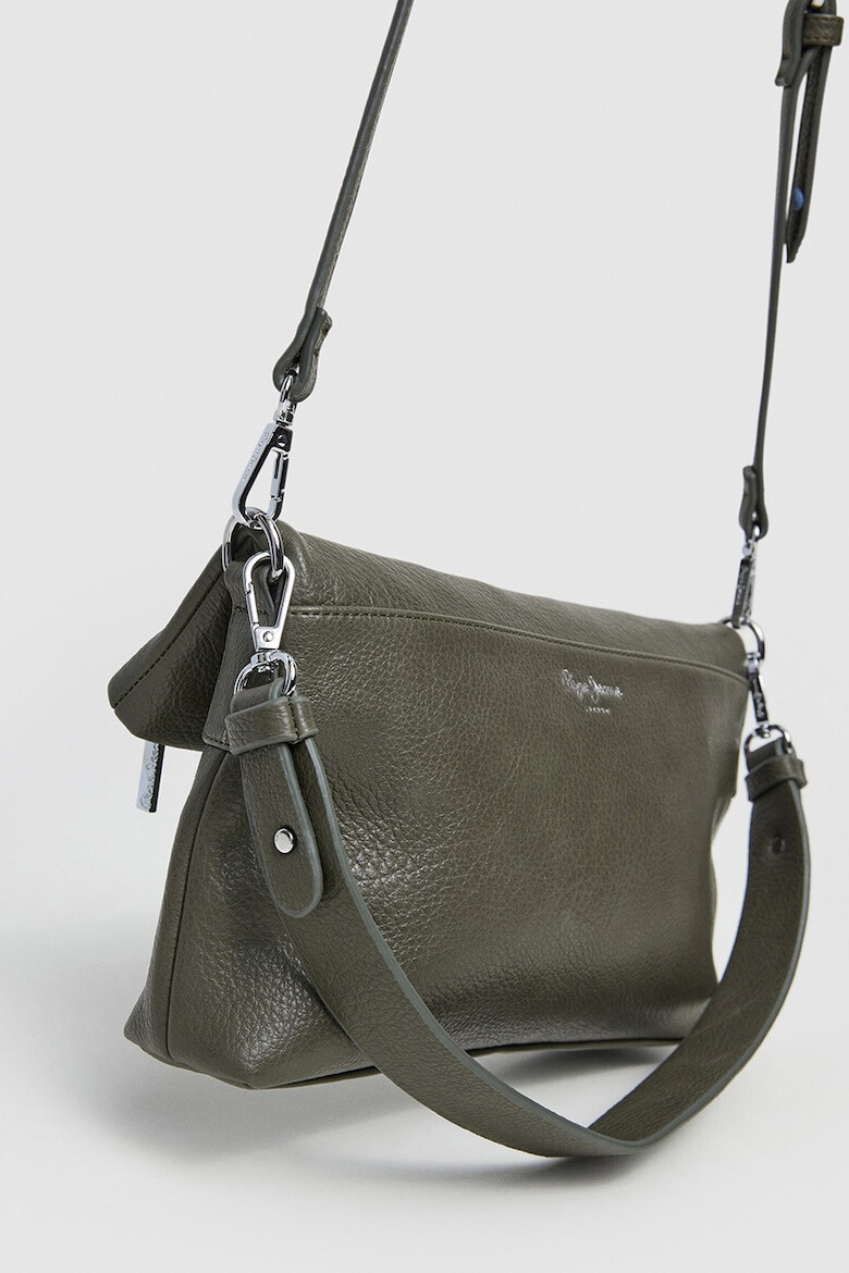 Pepe Jeans London Geanta crossbody de piele ecologica cu logo in relief Joanna - Pled.ro