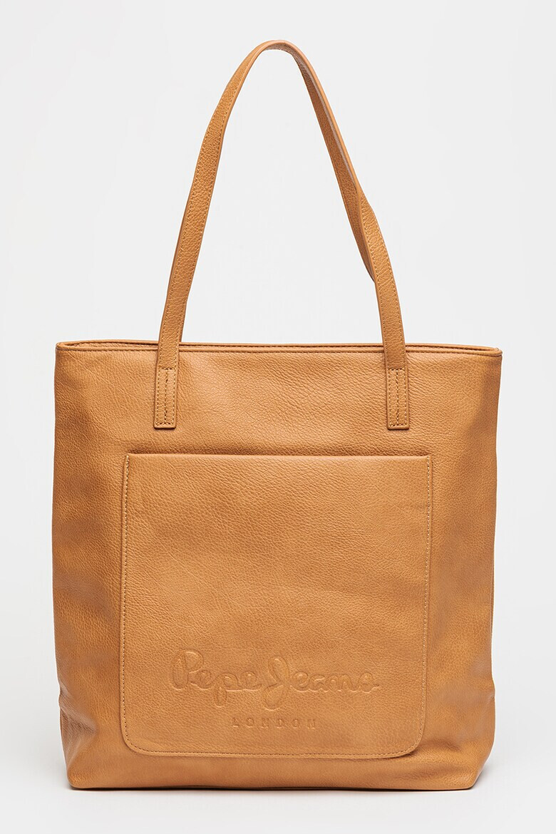 Pepe Jeans London Geanta shopper de piele ecologica Bruna - Pled.ro