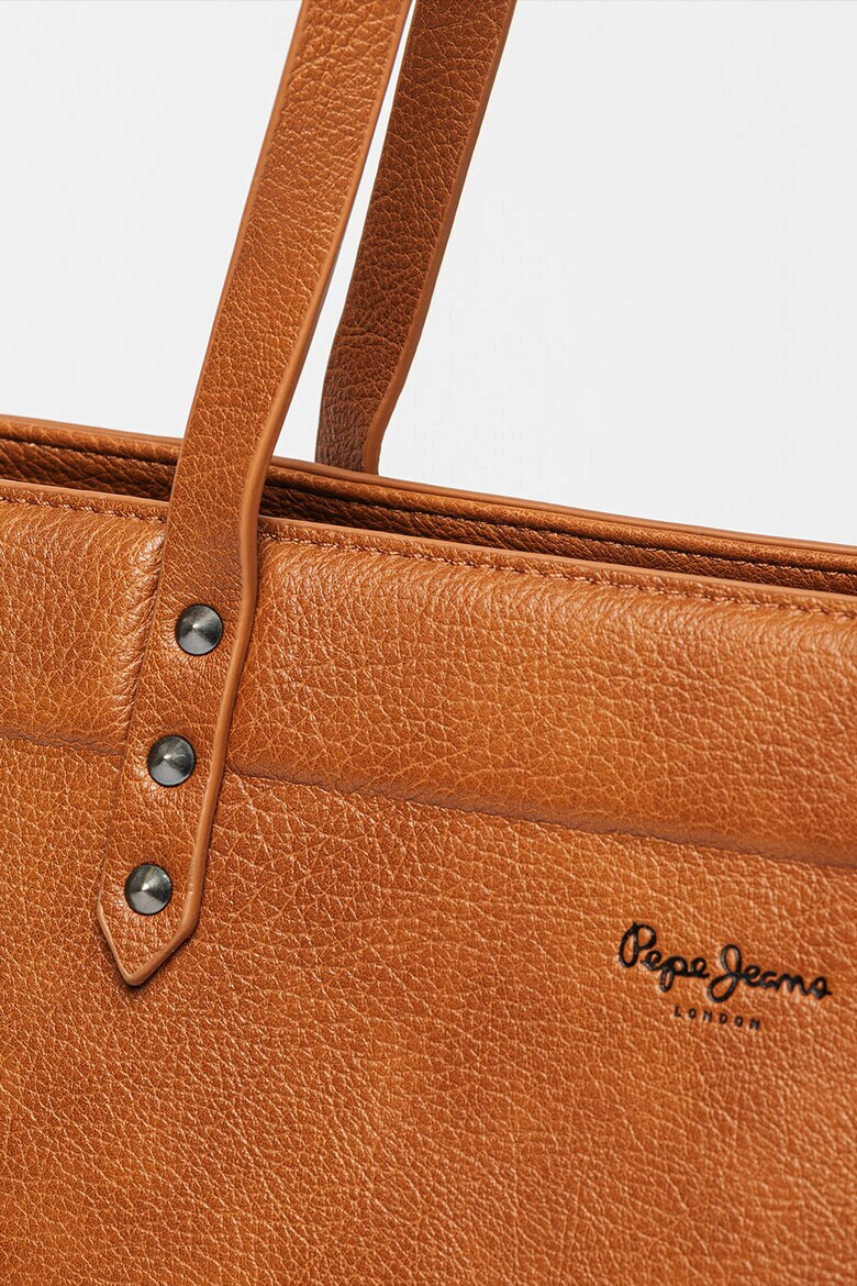 Pepe Jeans London Geanta shopper din piele ecologica Bella - Pled.ro