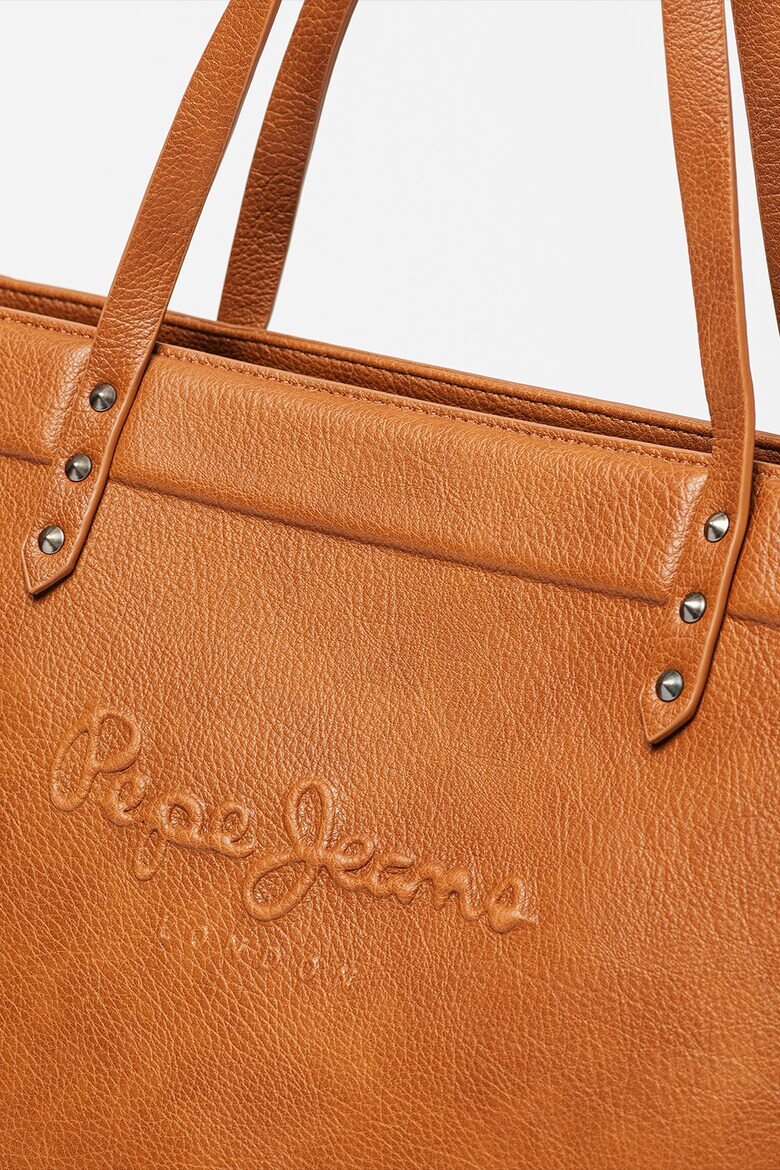 Pepe Jeans London Geanta shopper din piele ecologica Bella - Pled.ro