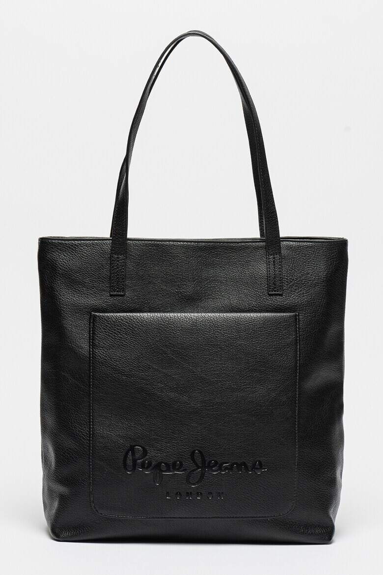 Pepe Jeans London Geanta shopper de piele ecologica Bruna - Pled.ro