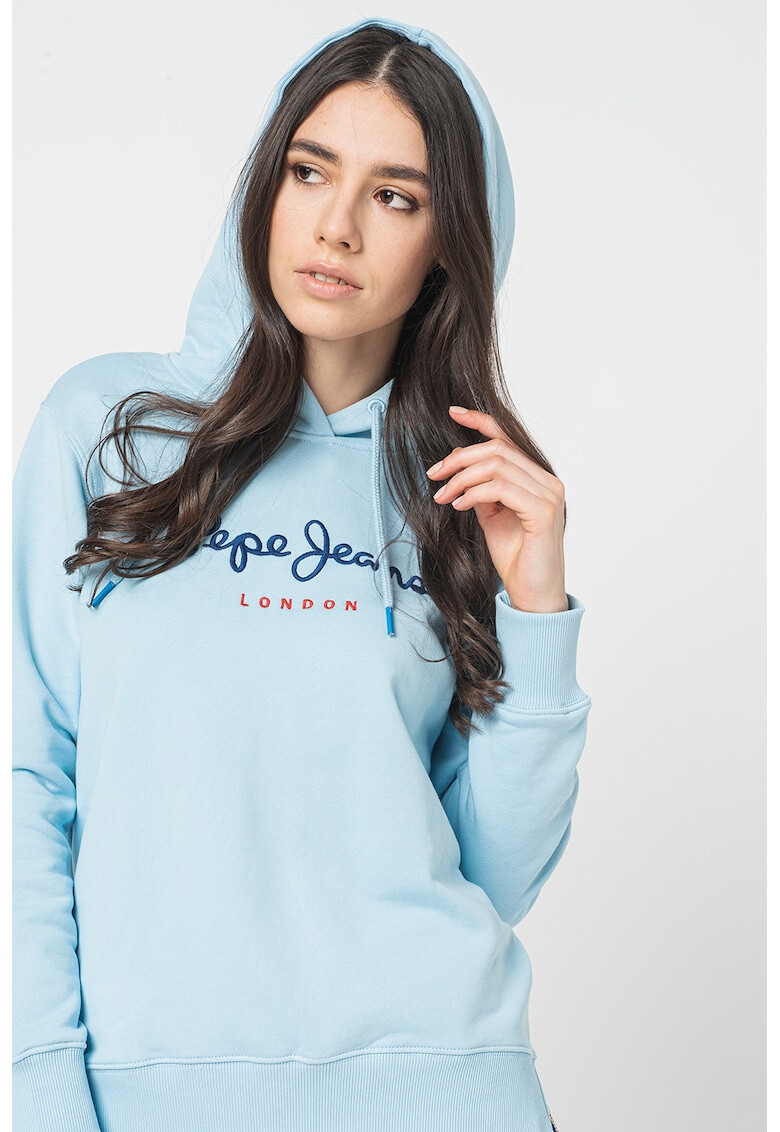 Pepe Jeans London Hanorac de bumbac cu imprimeu logo Calista - Pled.ro