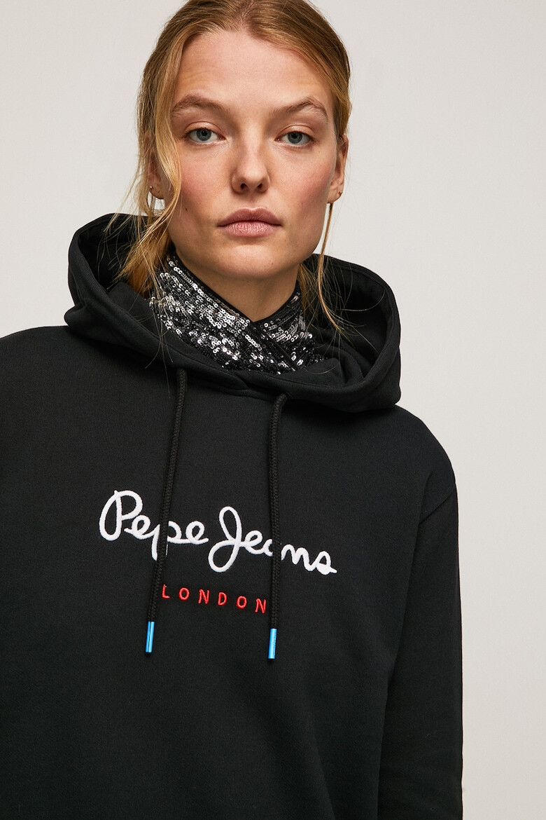 Pepe Jeans London Hanorac de bumbac cu imprimeu logo Calista - Pled.ro