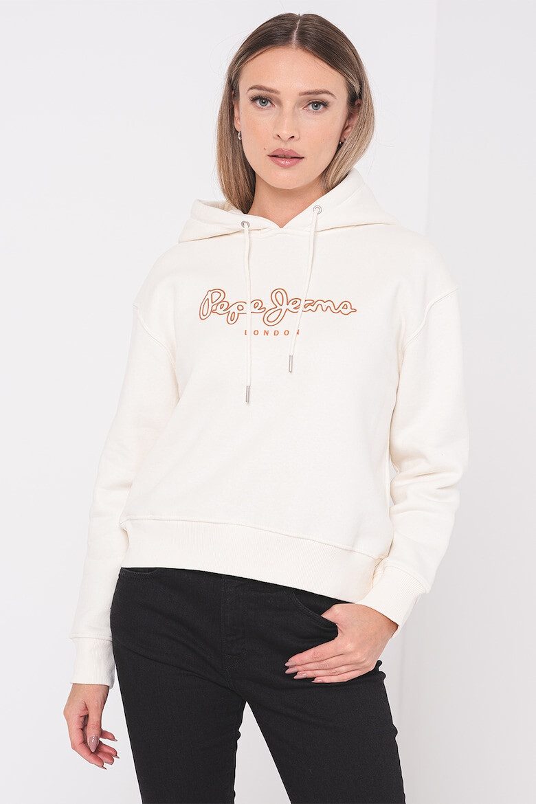 Pepe Jeans London Hanorac de bumbac cu imprimeu logo - Pled.ro