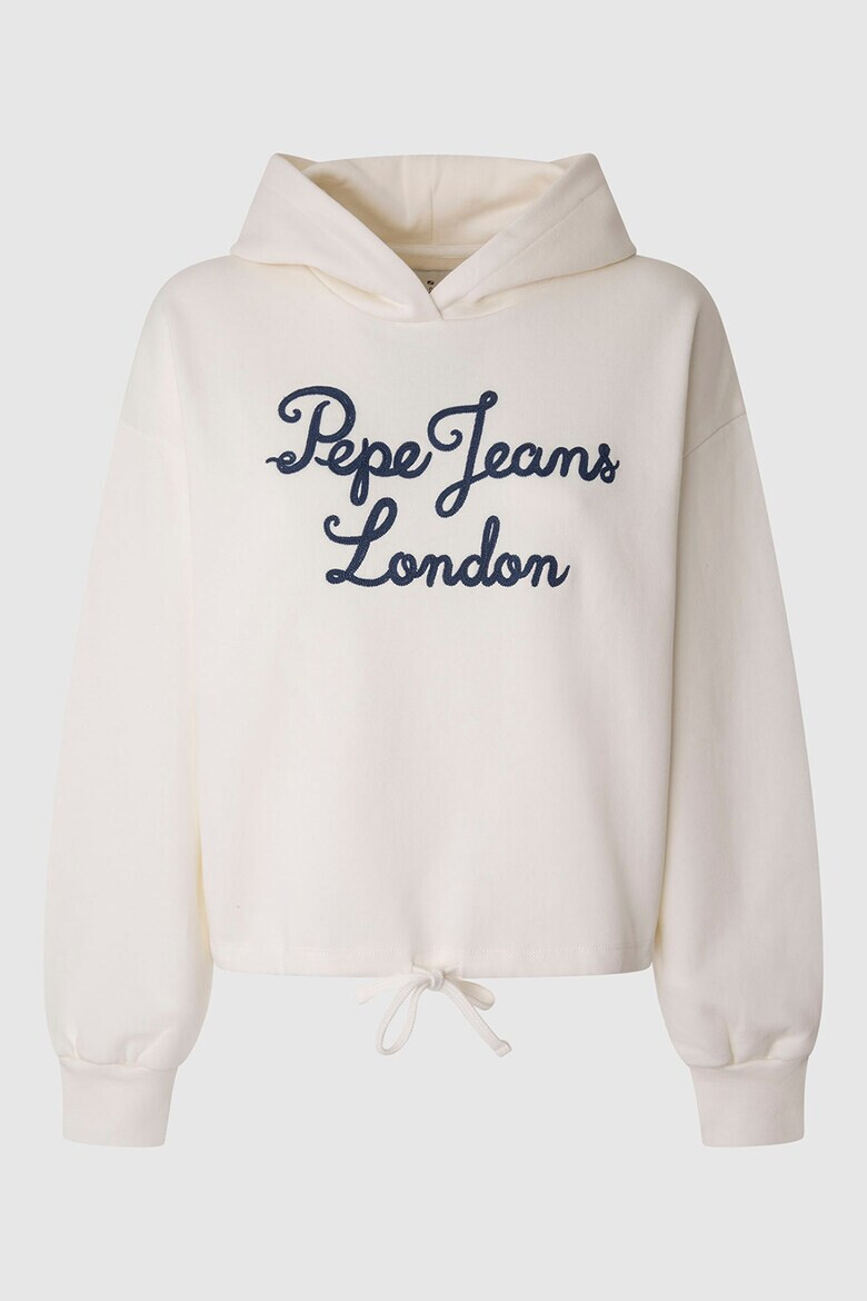 Pepe Jeans London Hanorac de bumbac cu logo supradimensionat - Pled.ro