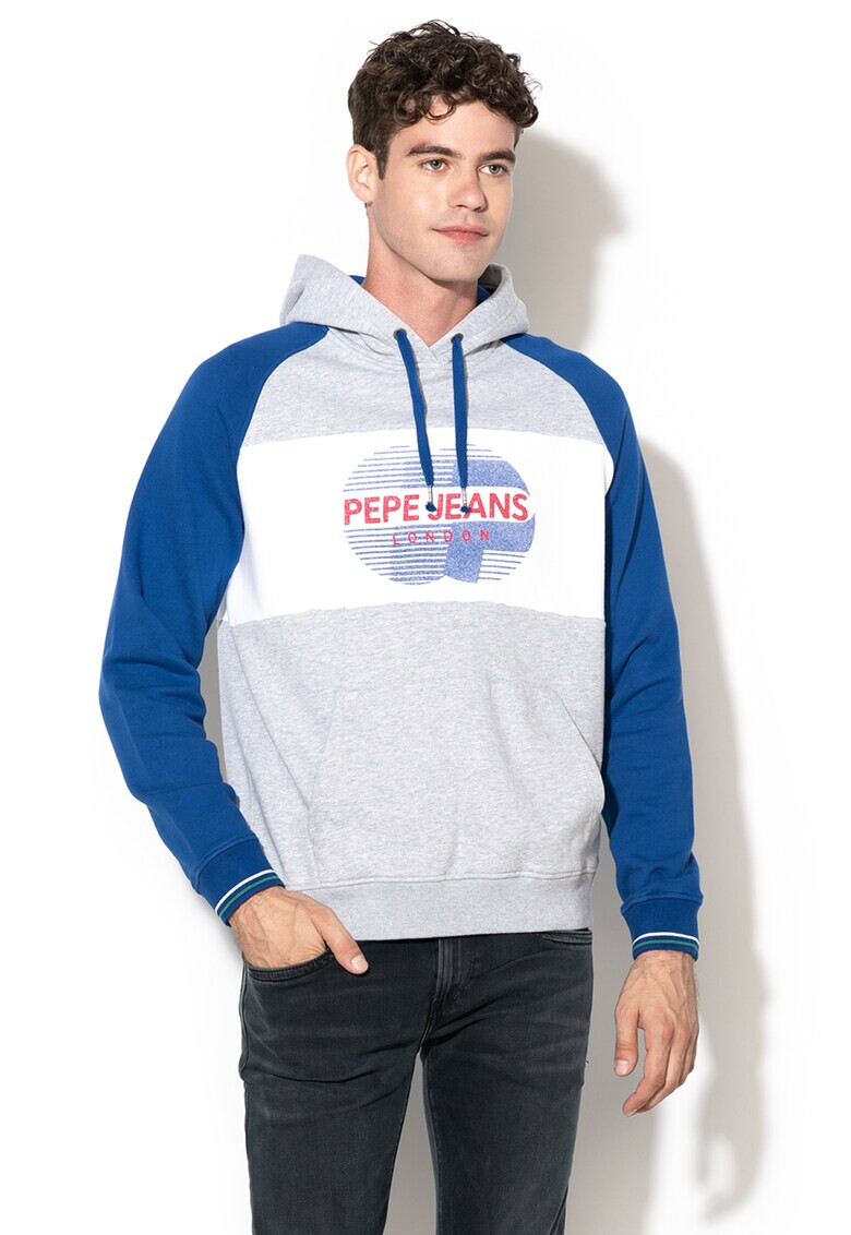 Pepe Jeans London Hanorac regular fit cu imprimeu logo Silos - Pled.ro