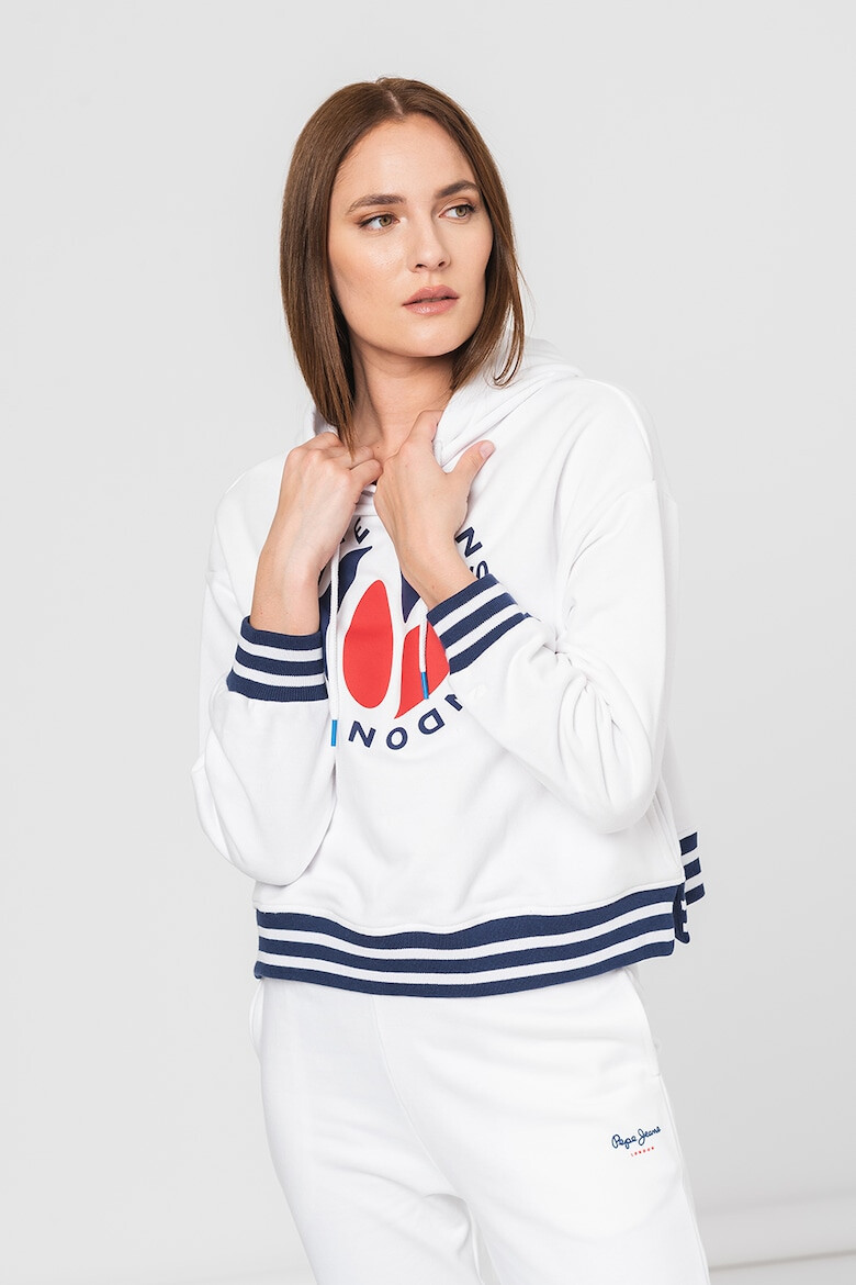 Pepe Jeans London Hanorac relaxed fit Cherie - Pled.ro