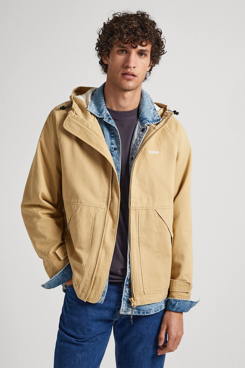 Pepe Jeans London Jacheta cu gluga Windbreaker - Pled.ro