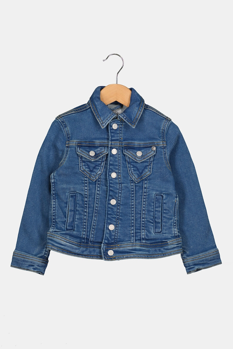 Pepe Jeans London Jacheta de denim cu buzunare cu clapa - Pled.ro