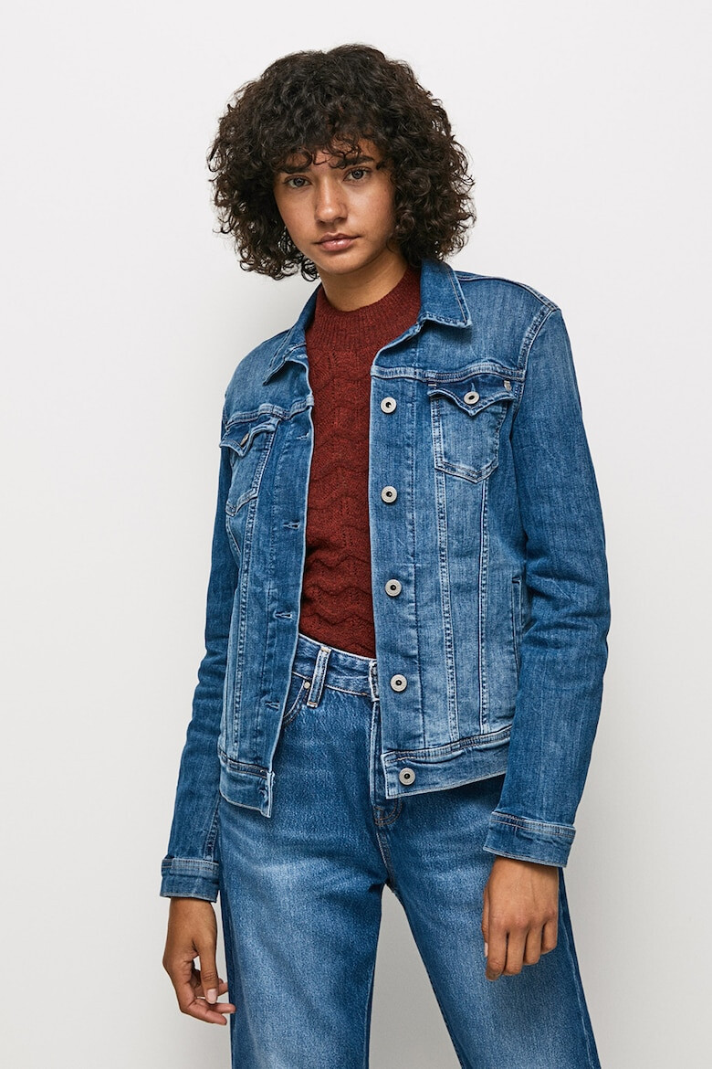 Pepe Jeans London Jacheta de denim cu buzunare Thrift - Pled.ro