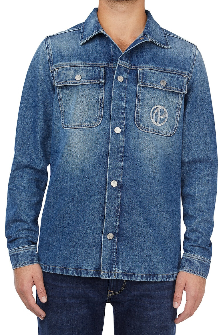 Pepe Jeans London Jacheta relaxed fit din denim Bailey Reclaim - Pled.ro