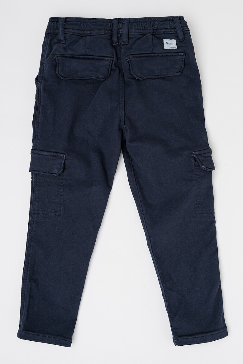 Pepe Jeans London Pantaloni cargo din amestec de bumbac - Pled.ro