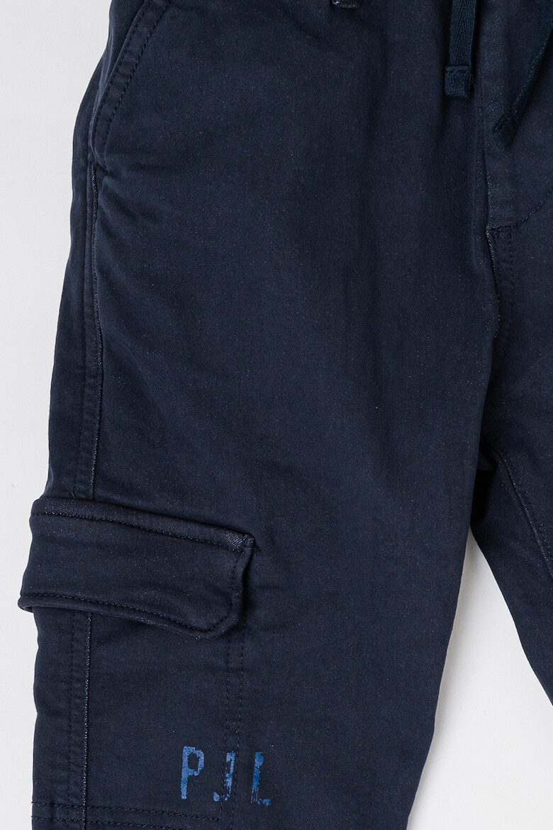 Pepe Jeans London Pantaloni cargo din amestec de bumbac - Pled.ro