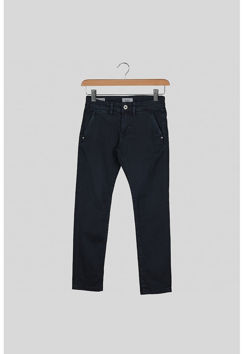 Pepe Jeans London Pantaloni chino cu croiala conica Greenwich - Pled.ro