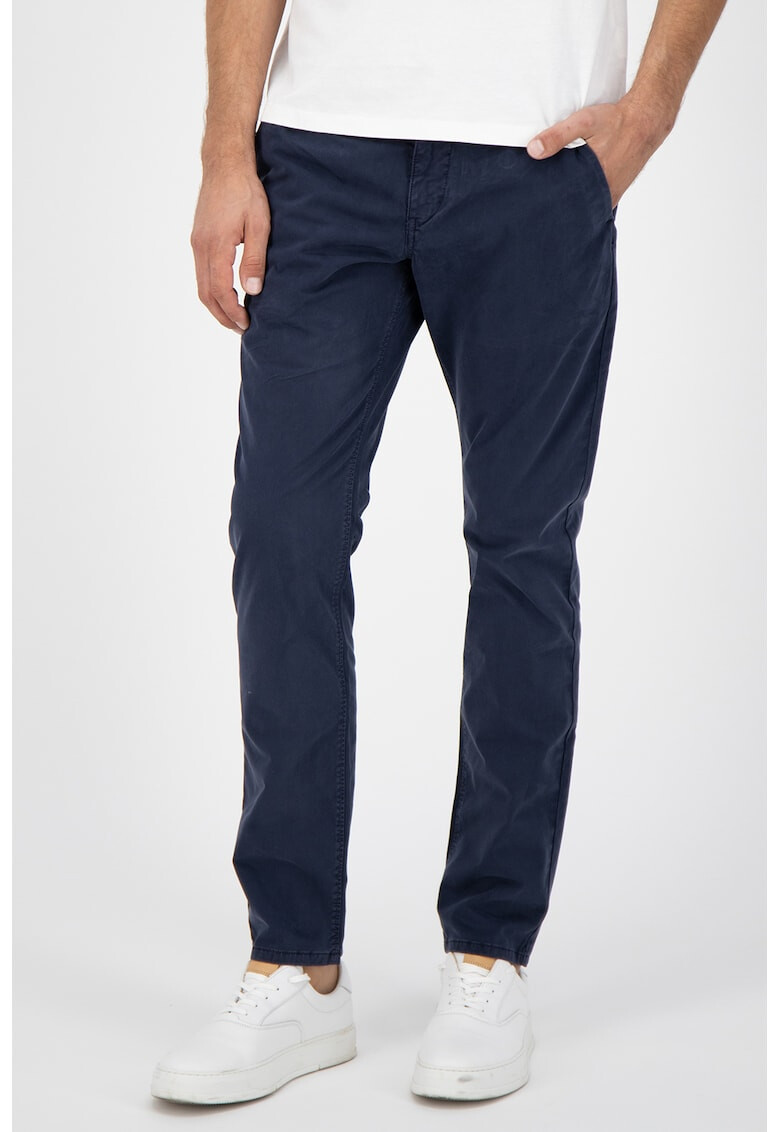 Pepe Jeans London Pantaloni chino cu gaici pentru curea - Pled.ro