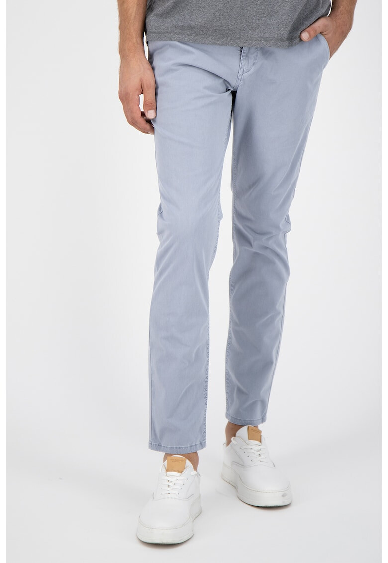 Pepe Jeans London Pantaloni chino cu gaici pentru curea - Pled.ro