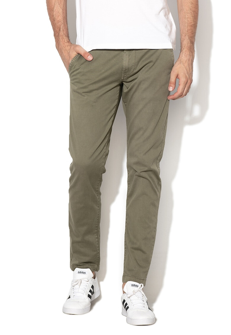 Pepe Jeans London Pantaloni chino slim fit cu talie joasa Charly - Pled.ro