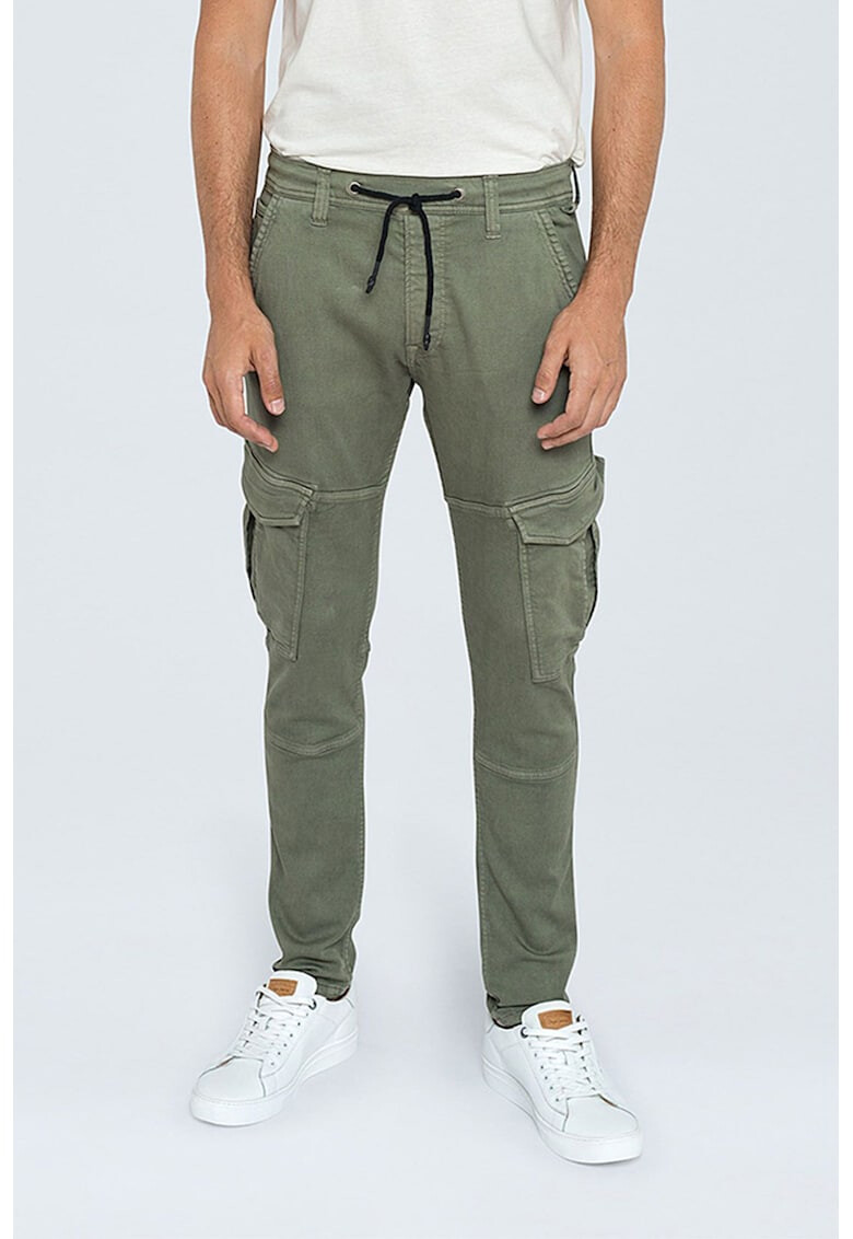 Pepe Jeans London Pantaloni cu snur de ajustare - Pled.ro