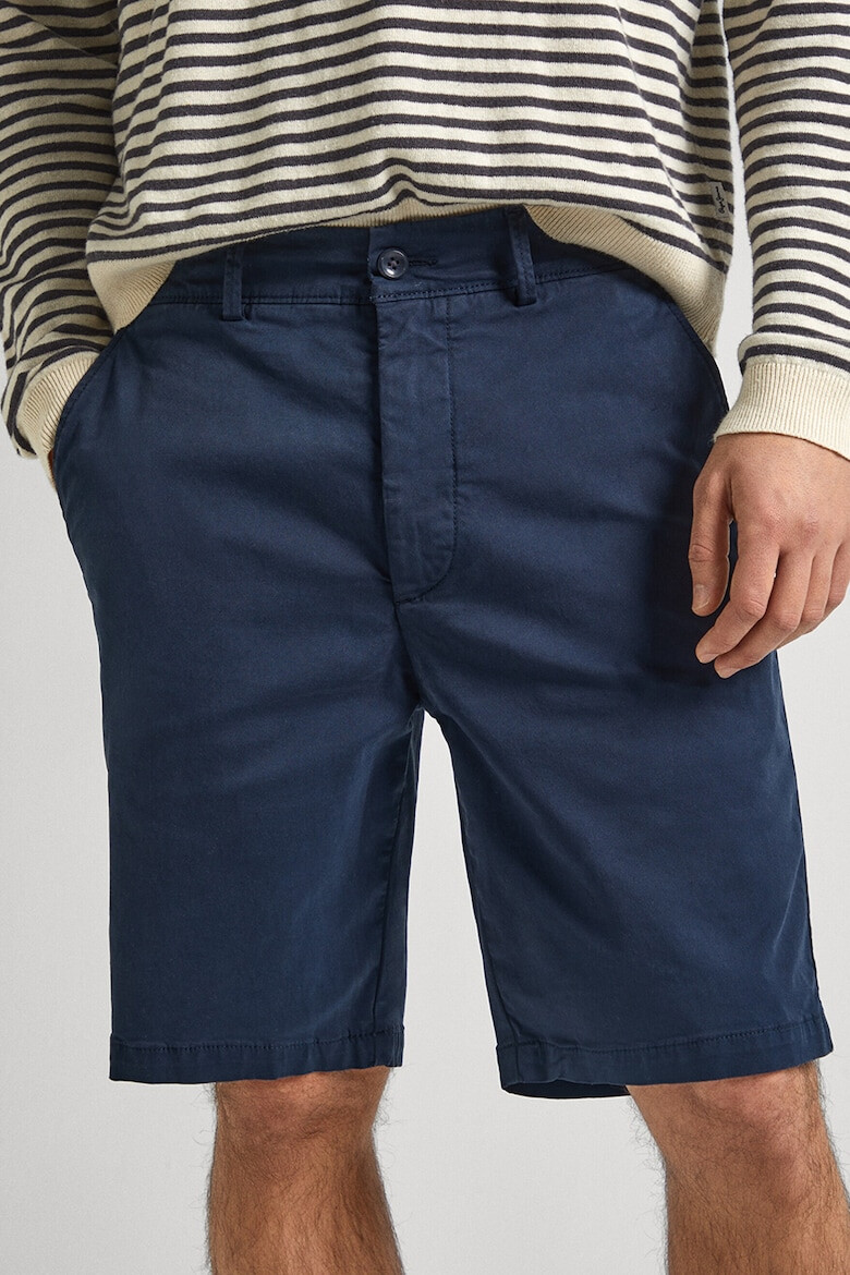 Pepe Jeans London Bermude chino cu talie medie - Pled.ro