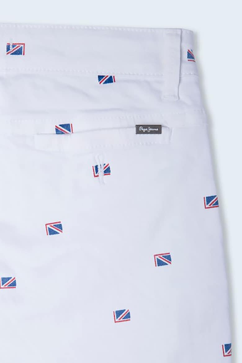 Pepe Jeans London Pantaloni scurti chino cu model grafic - Pled.ro