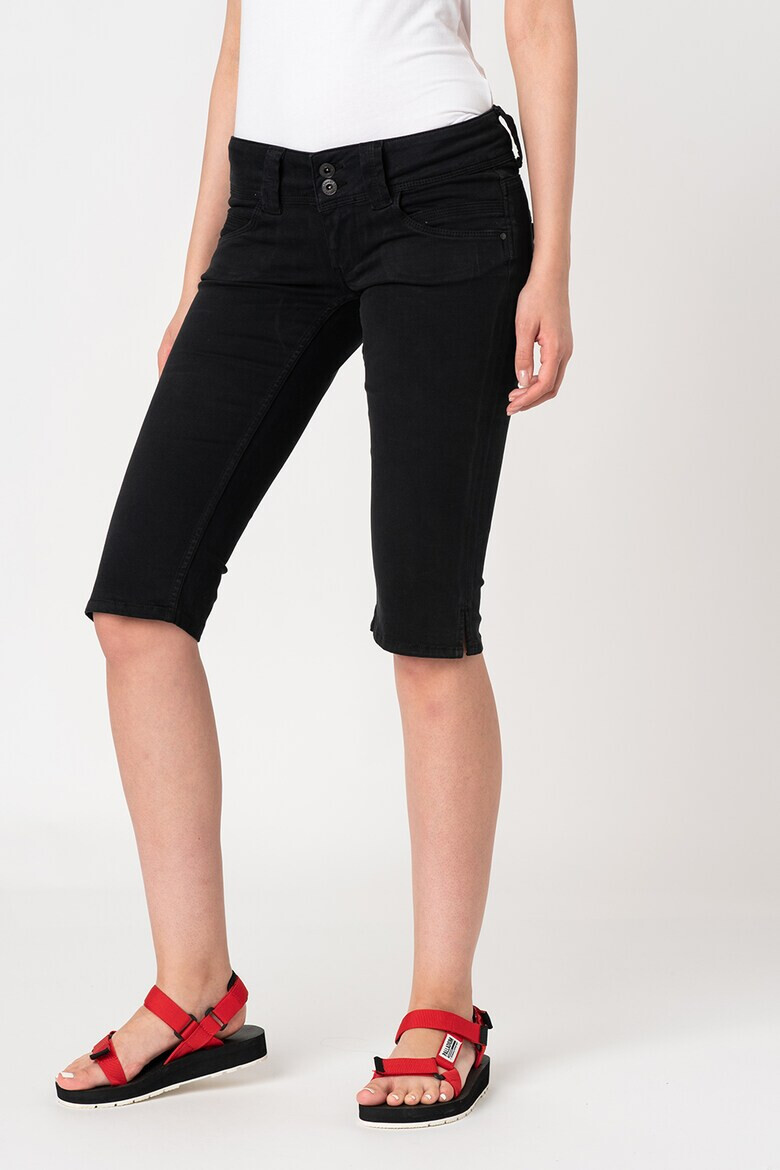 Pepe Jeans London Pantaloni scurti cu talie joasa Venus - Pled.ro