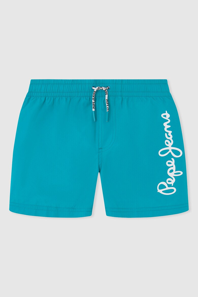 Pepe Jeans London Pantaloni scurti de baie cu imprimeu logo - Pled.ro