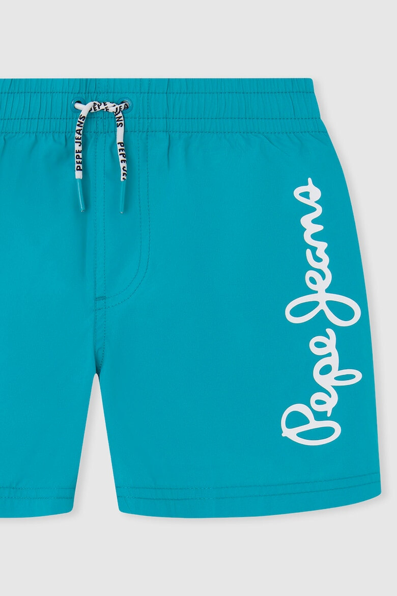 Pepe Jeans London Pantaloni scurti de baie cu imprimeu logo - Pled.ro