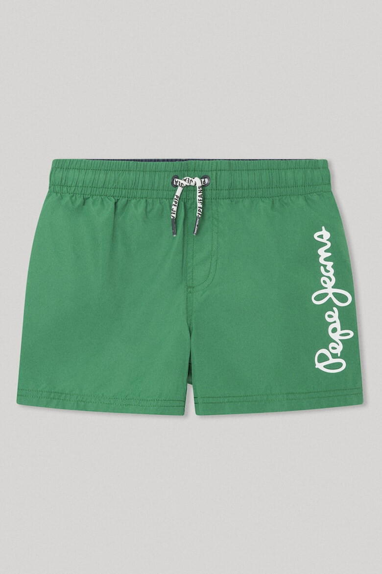 Pepe Jeans London Pantaloni scurti de baie cu imprimeu logo - Pled.ro