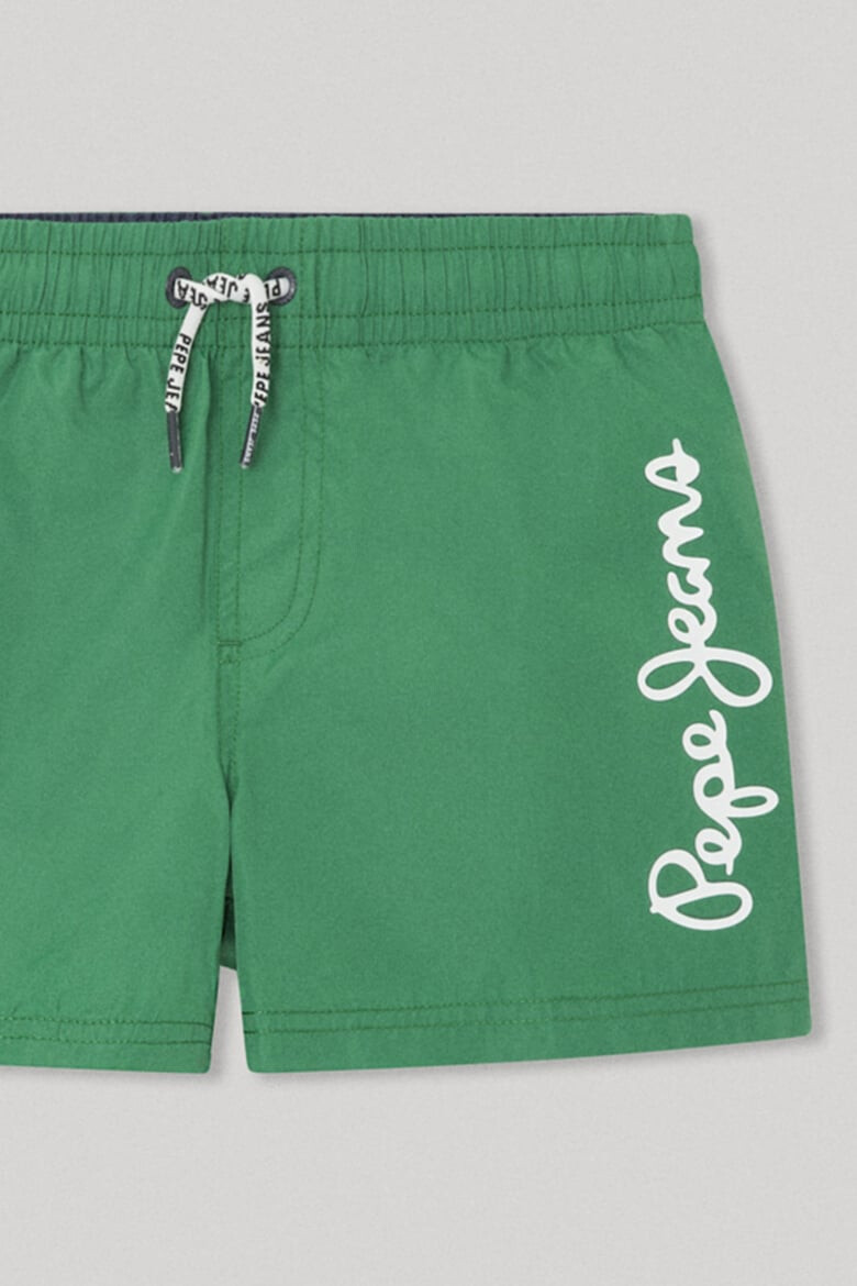 Pepe Jeans London Pantaloni scurti de baie cu imprimeu logo - Pled.ro