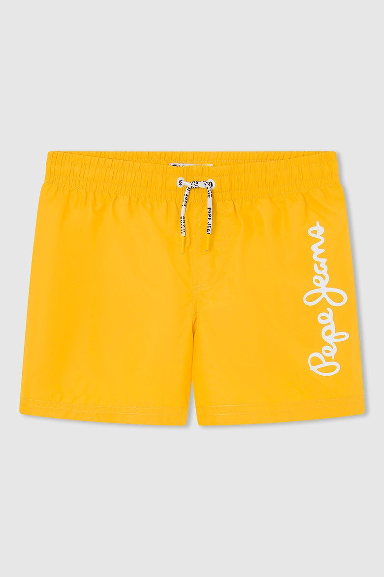 Pepe Jeans London Pantaloni scurti de baie cu imprimeu logo - Pled.ro