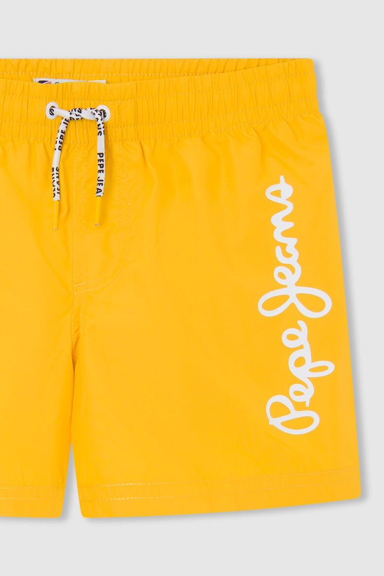 Pepe Jeans London Pantaloni scurti de baie cu imprimeu logo - Pled.ro