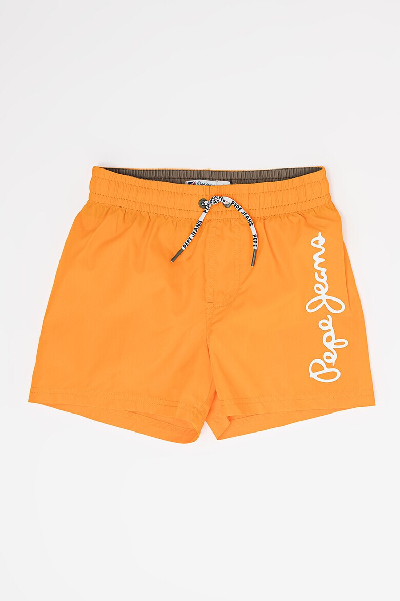 Pepe Jeans London Pantaloni scurti de baie cu imprimeu logo - Pled.ro