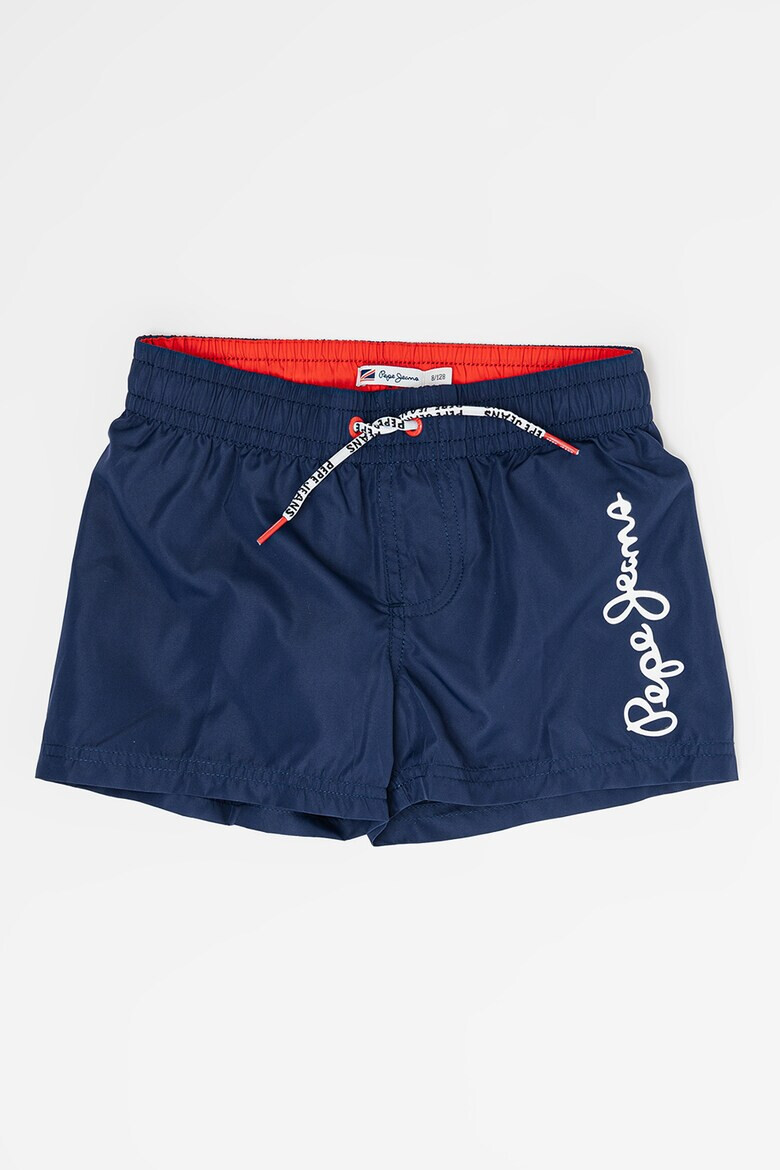 Pepe Jeans London Pantaloni scurti de baie cu imprimeu logo - Pled.ro