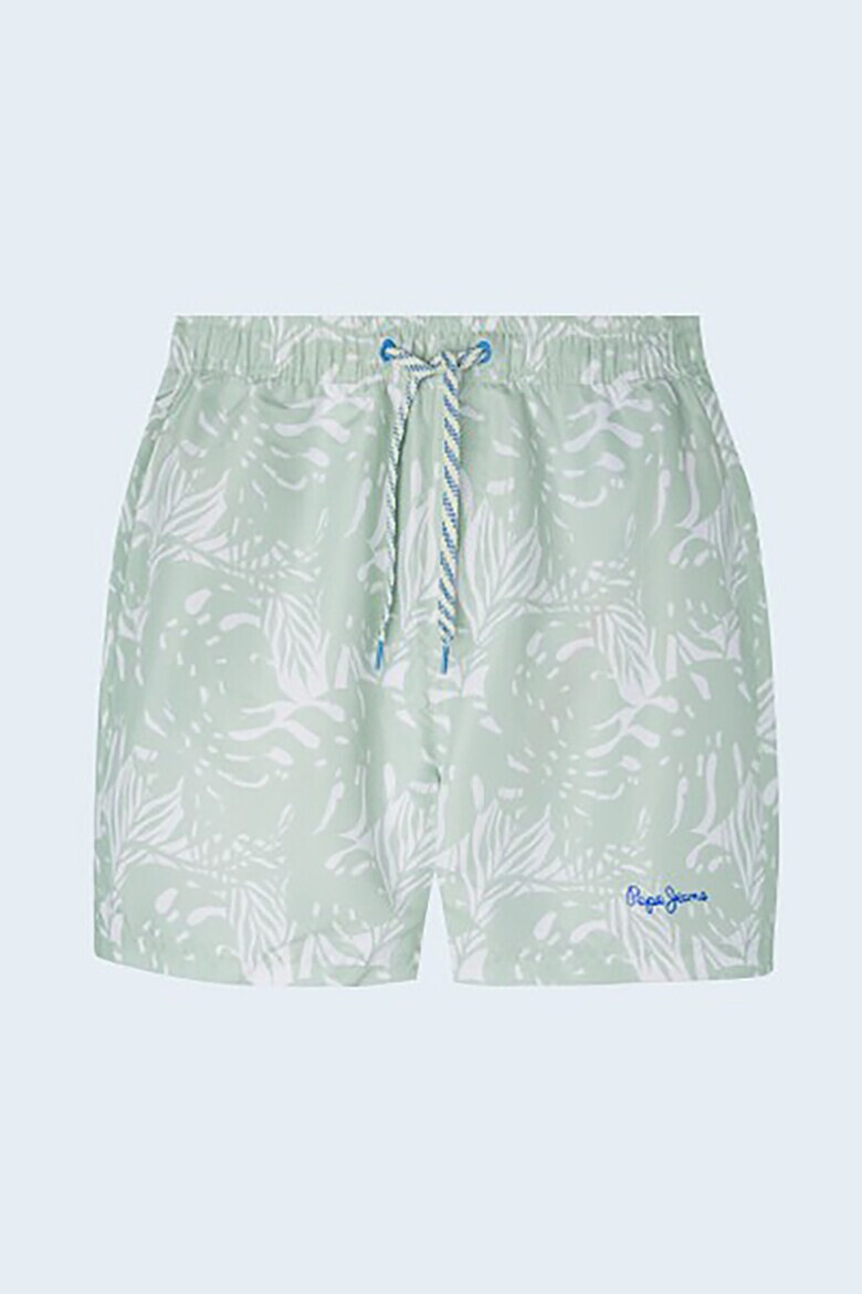 Pepe Jeans London Pantaloni scurti de baie cu imprimeu tropical - Pled.ro