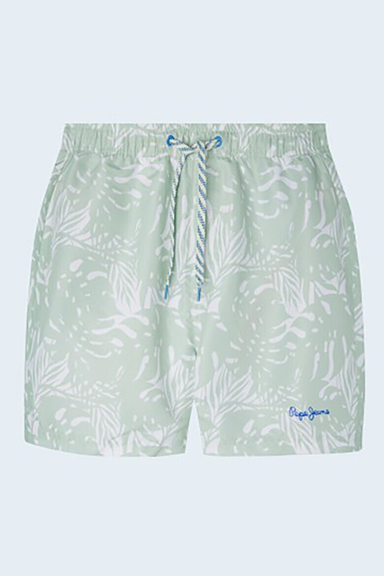 Pepe Jeans London Pantaloni scurti de baie cu imprimeu tropical - Pled.ro