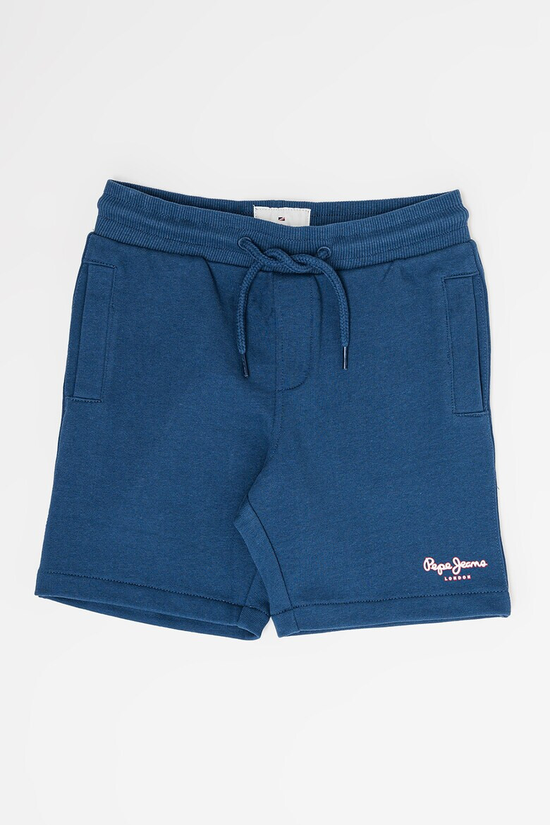 Pepe Jeans London Pantaloni scurti de bumbac cu snur in talie Eddie - Pled.ro