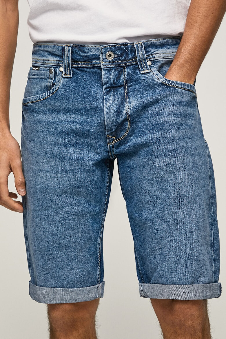 Pepe Jeans London Pantaloni scurti de denim cu 5 buzunare - Pled.ro