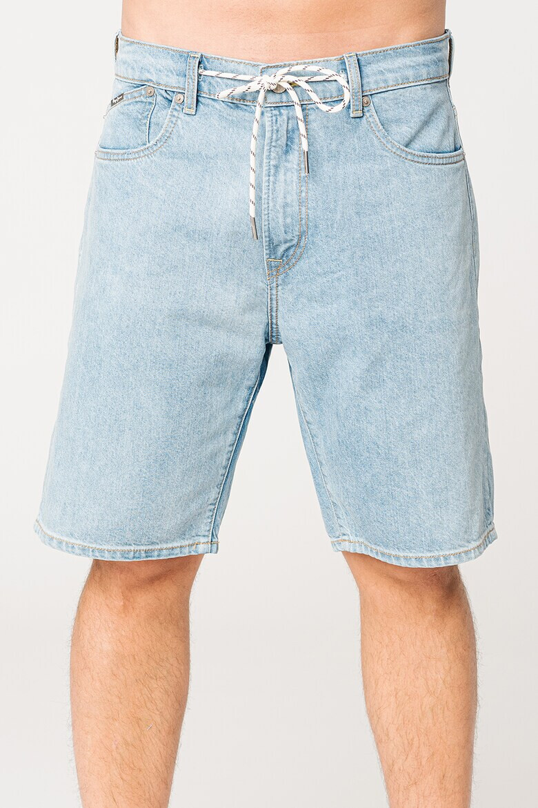 Pepe Jeans London Pantaloni scurti de denim cu snururi Marvis - Pled.ro