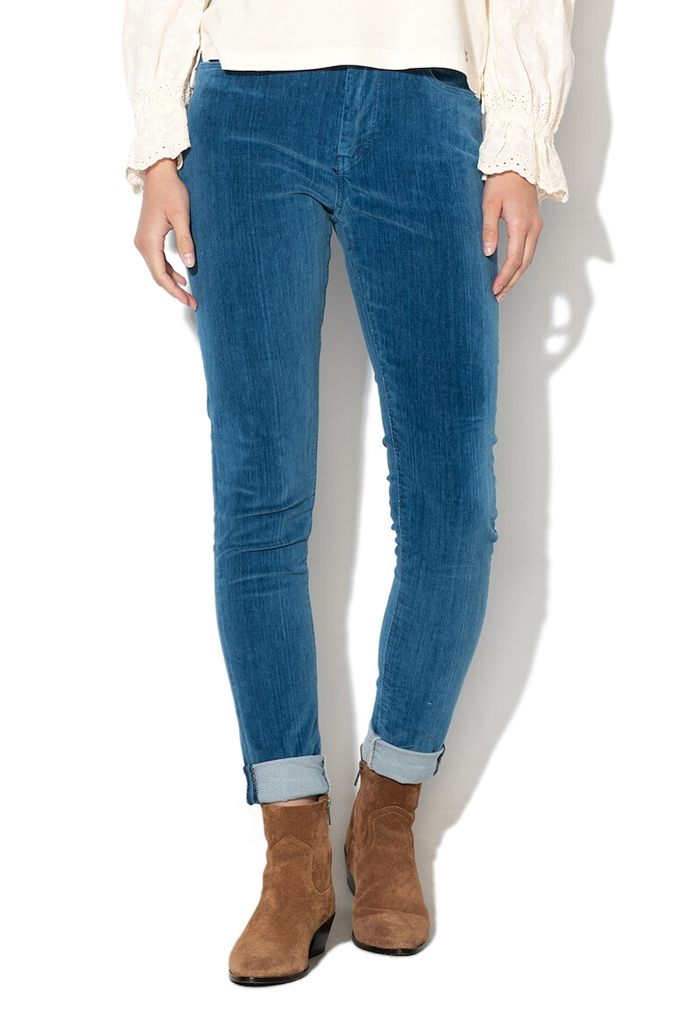 Pepe Jeans London Pantaloni skinny din reiat Regent - Pled.ro