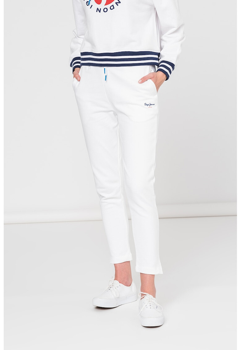 Pepe Jeans London Pantaloni sport cu snur in talie Calista - Pled.ro