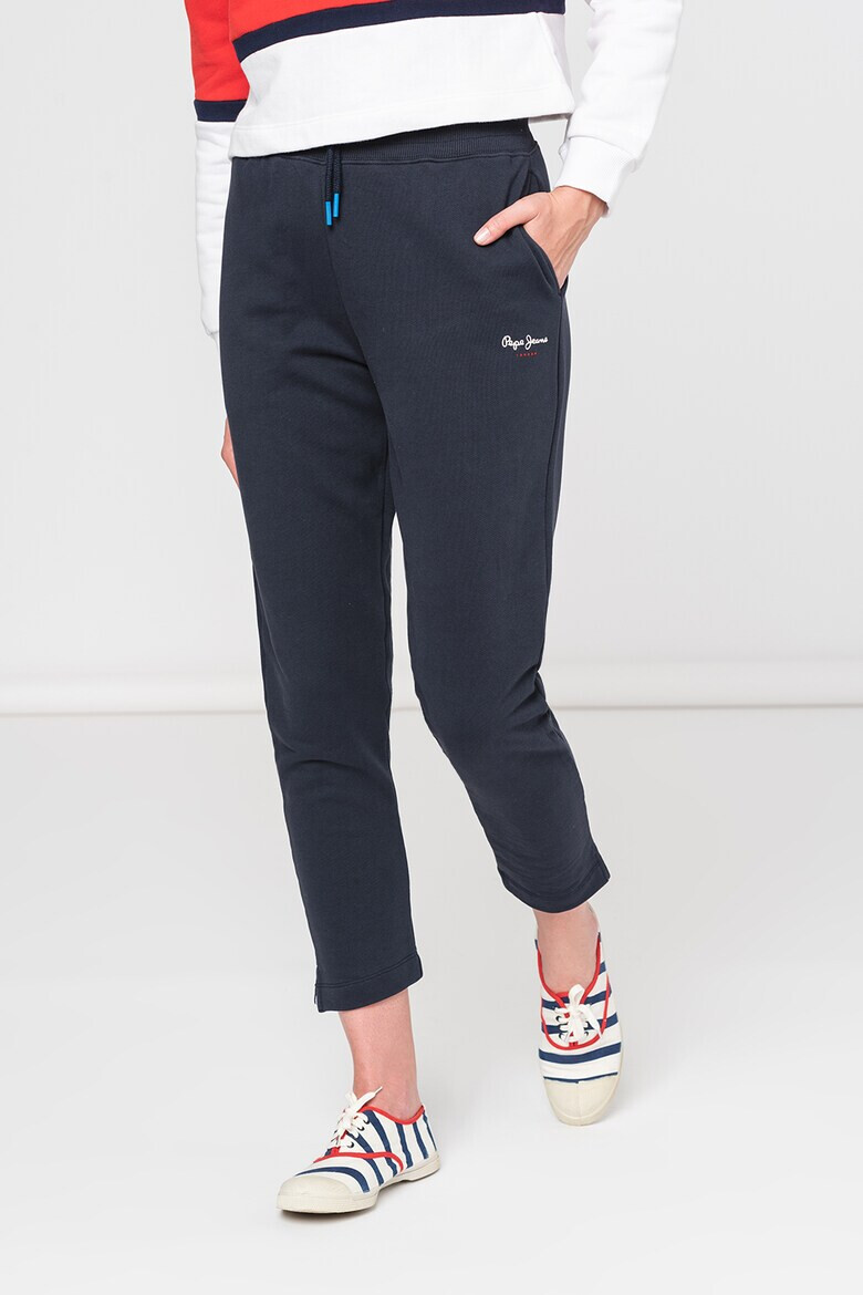 Pepe Jeans London Pantaloni sport cu snur in talie Calista - Pled.ro