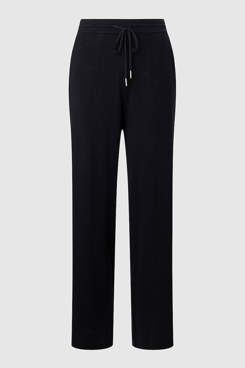 Pepe Jeans London Pantaloni tricotati fin cu talie inalta Basilia - Pled.ro