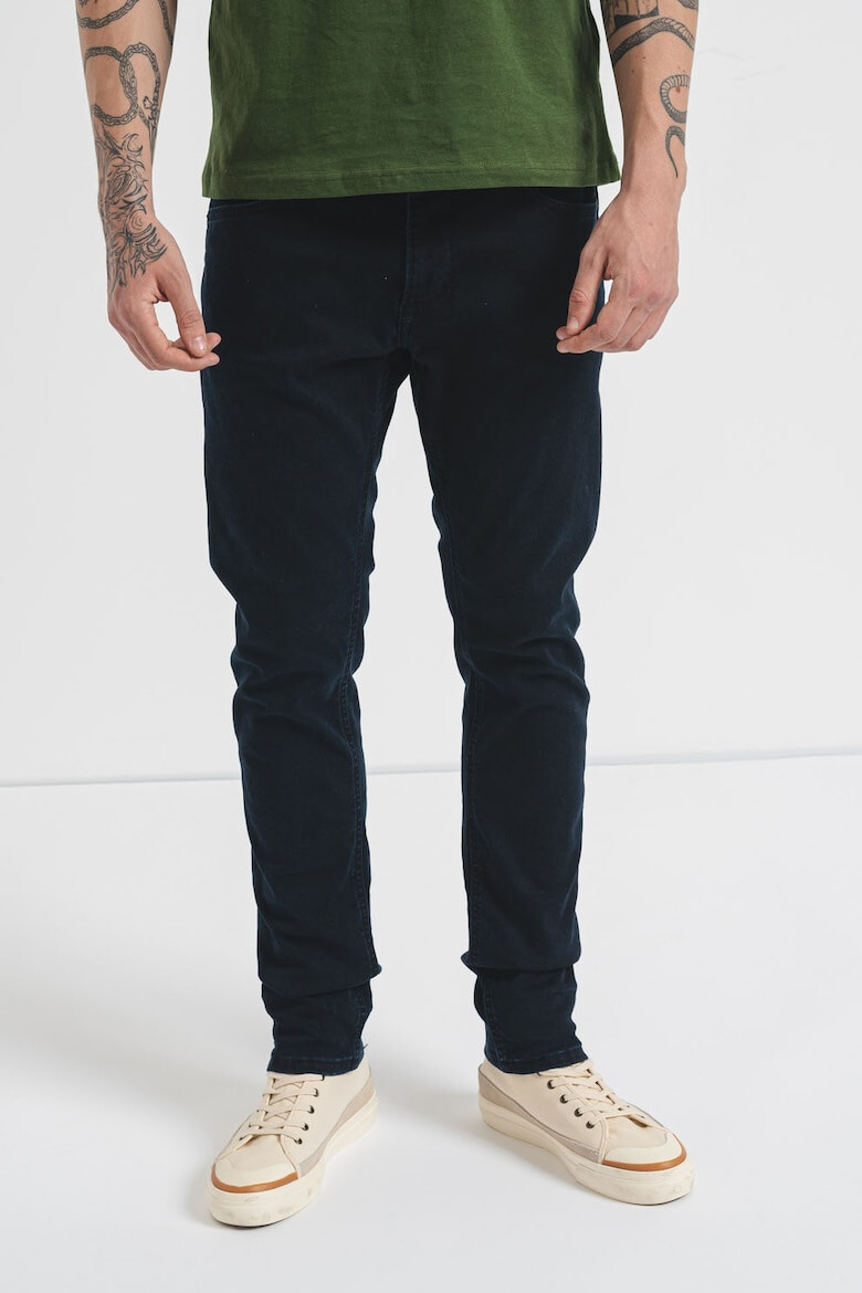 Pepe Jeans London Pantaloni uni cu talie medie - Pled.ro