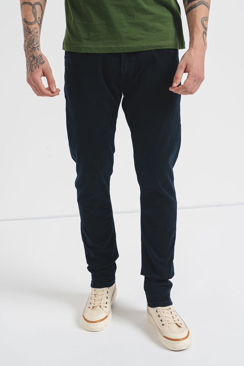 Pepe Jeans London Pantaloni uni cu talie medie - Pled.ro