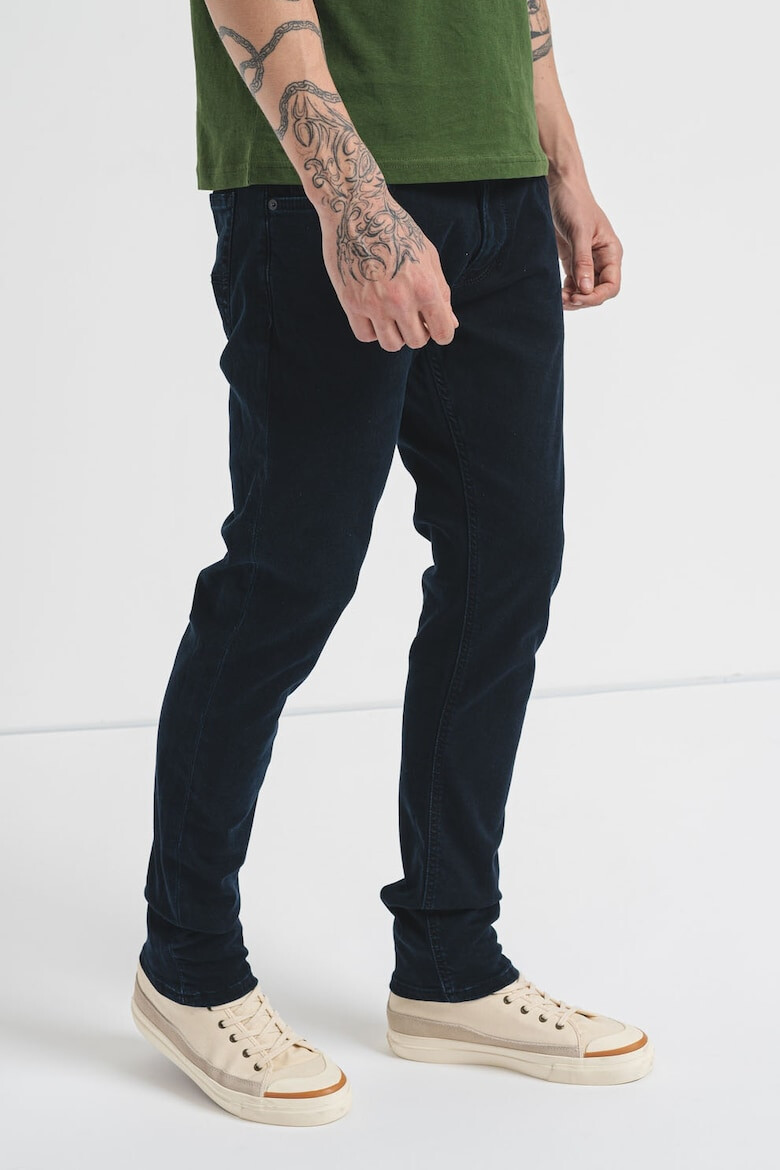 Pepe Jeans London Pantaloni uni cu talie medie - Pled.ro