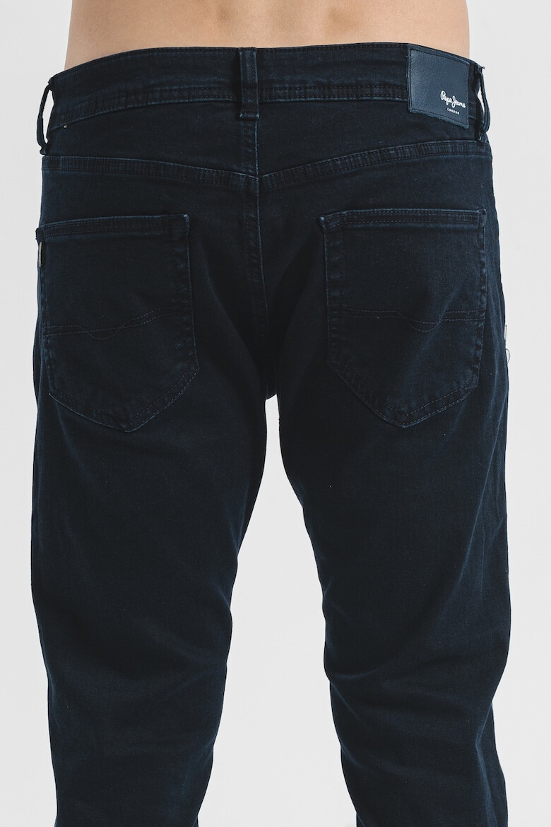 Pepe Jeans London Pantaloni uni cu talie medie - Pled.ro